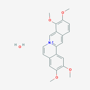 Структурная формула Palmatine, CAS 3486-67-7, формула C21H22NO4