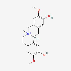 Структурная формула Phellodendrine, CAS 6873-13-8, формула C20H24NO4＋