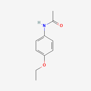 Структурная формула Phenacetin, CAS 62-44-2, формула C10H13NO2