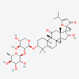 Структурная формула Picfeltarraenin ⅠA, CAS 97230-47-2, формула C41H62O13