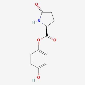Структурная формула Pidobenzone, CAS 138506-45-3, формула C11H11NO4