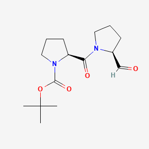 Структурная формула Prolyl Endopeptidase Inhibitor 1, CAS 86925-97-5, формула C15H24N2O4