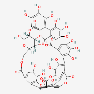 Структурная формула Punicalagin, CAS 65995-63-3, формула C48H28O30