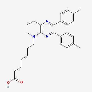 Структурная формула QCC-374, CAS 1356331-63-9, формула C28H33N3O2
