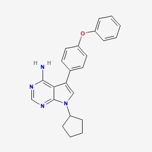 Структурная формула RK-24466, CAS 213743-31-8, формула C23H22N4O