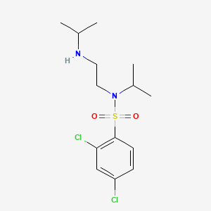 Структурная формула RN-1734, CAS 946387-07-1, формула C14H22Cl2N2O2S