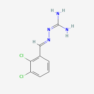 Структурная формула Raphin1, CAS 2022961-17-5, формула C8H8Cl2N4