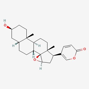 Структурная формула Resibufogenin, CAS 465-39-4, формула C24H32O4