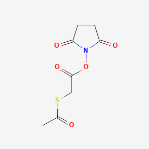 Структурная формула N-Succinimidyl-S-acetylthioacetate(SATA), CAS 76931-93-6, формула C8H9NO5S