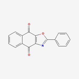 Структурная формула SJB2-043, CAS 63388-44-3, формула C17H9NO3