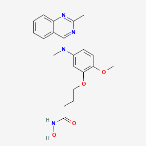 Структурная формула SKLB-23bb, CAS 1815580-06-3, формула C21H24N4O4