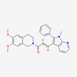 Структурная формула SMAD3, CAS 1009104-85-1, формула C28H27N3O3