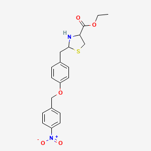 Структурная формула SN-6, CAS 415697-08-4, формула C20H22N2O5S