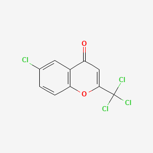 Структурная формула ST034307, CAS 133406-29-8, формула C10H4Cl4O2