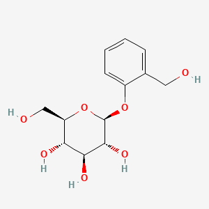 Структурная формула Salicoside, CAS 138-52-3, формула C13H18O7