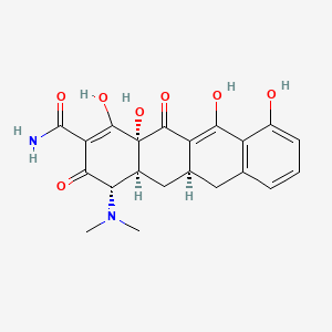 Структурная формула Sancycline, CAS 808-26-4, формула C21H22N2O7