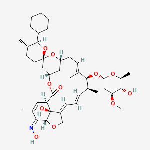 Структурная формула Selamectin, CAS 220119-17-5, формула C43H63NO11