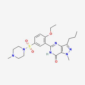 Структурная формула Sildenafil, CAS 139755-83-2, формула C22H30N6O4S