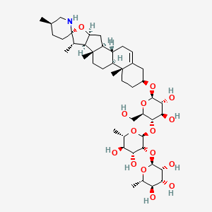 Структурная формула Solamargine, CAS 20311-51-7, формула C45H73NO15