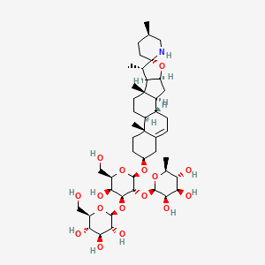 Структурная формула Solasonine, CAS 19121-58-5, формула C45H73NO16