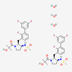 Структурная формула TAK-994, CAS 2861934-86-1, формула C44H56F6N4O11S2