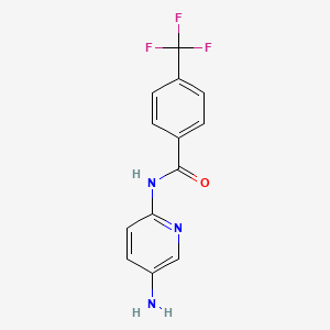Структурная формула COX-1 Inhibitor IV（TFAP）, CAS 1011244-68-0, формула C13H10F3N3O