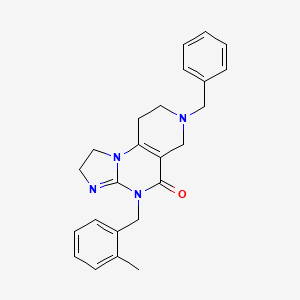 Структурная формула TIC10, CAS 1616632-77-9, формула C24H26N4O