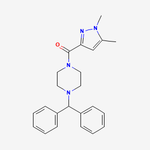 Структурная формула TLX agonist 1, CAS 958323-31-4, формула C23H26N4O