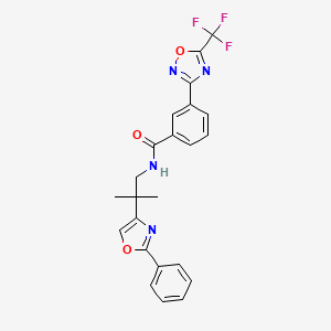 Структурная формула TMP195, CAS 1314891-22-9, формула C32H19F3N4O3
