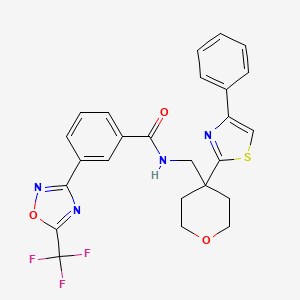 Структурная формула TMP269, CAS 1314890-29-3, формула C25H21F3N4O3S