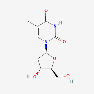 Структурная формула Telbivudine, CAS 3424-98-4, формула C10H14N2O5