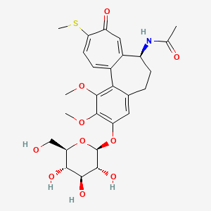Структурная формула Thiocolchicoside, CAS 602-41-5, формула C27H33NO10S