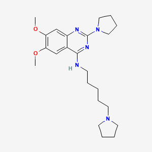 Структурная формула UNC0379, CAS 1620401-82-2, формула C23H35N5O2