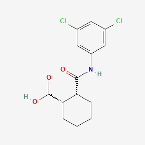 Структурная формула VU0155041, CAS 1093757-42-6, формула C14H15Cl2NO3