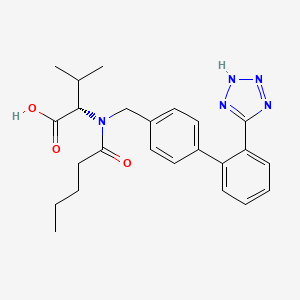 Структурная формула Valsartan, CAS 137862-53-4, формула C24H29N5O3