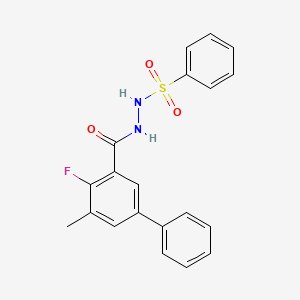 Структурная формула WM-8014, CAS 2055397-18-5, формула C20H17FN2O3S
