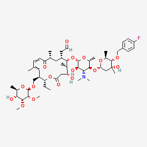 Структурная формула ABBV-4083(Compound5d), CAS 1809266-03-2, формула C53H82FNO17