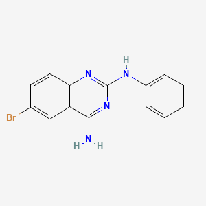 Структурная формула AS408, CAS 2378521-26-5, формула C14H11BrN4