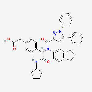 Структурная формула AZ617, CAS 2247439-36-5, формула C40H38N4O4