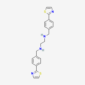 Структурная формула BC-1258, CAS 1507370-40-2, формула C22H22N4S2