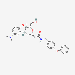 Структурная формула BRD0418, CAS 1565827-99-7, формула C29H32N2O5