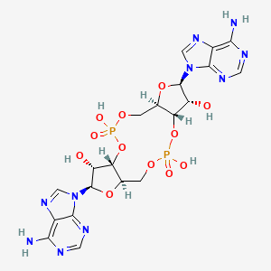Структурная формула c-Di-AMP(Cyclic-Di-AMP) ammonium salt, CAS 54447-84-6, формула C20H24N10O12P2