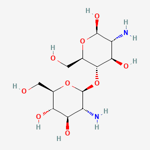 Структурная формула Chitosan oligosaccharide, CAS 148411-57-8, формула C12H24N2O9
