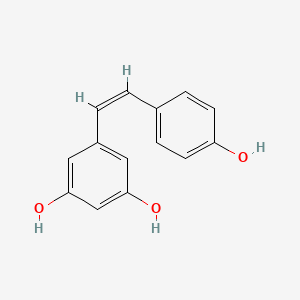 Структурная формула cis-Resveratrol, CAS 61434-67-1, формула C14H12O3