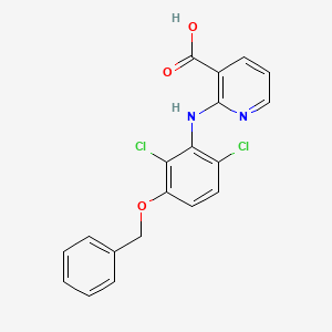 Структурная формула CLC-2-IN AK42, CAS 2408824-56-4, формула C19H14Cl2N2O3
