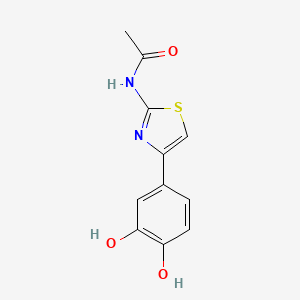 Структурная формула COH1 inhibitor, CAS 20217-22-5, формула C11H10N2O3S