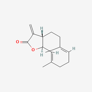Структурная формула costunolide, CAS 553-21-9, формула C15H20O2