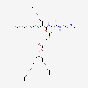 Структурная формула CP-LC-0729, CAS 3040858-60-1, формула C43H85N3O4S