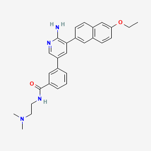 Структурная формула CRT5, CAS 1034297-58-9, формула C20H30N4O2