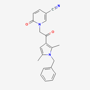 Структурная формула CYM-5520, CAS 1449747-00-5, формула C21H19N3O2